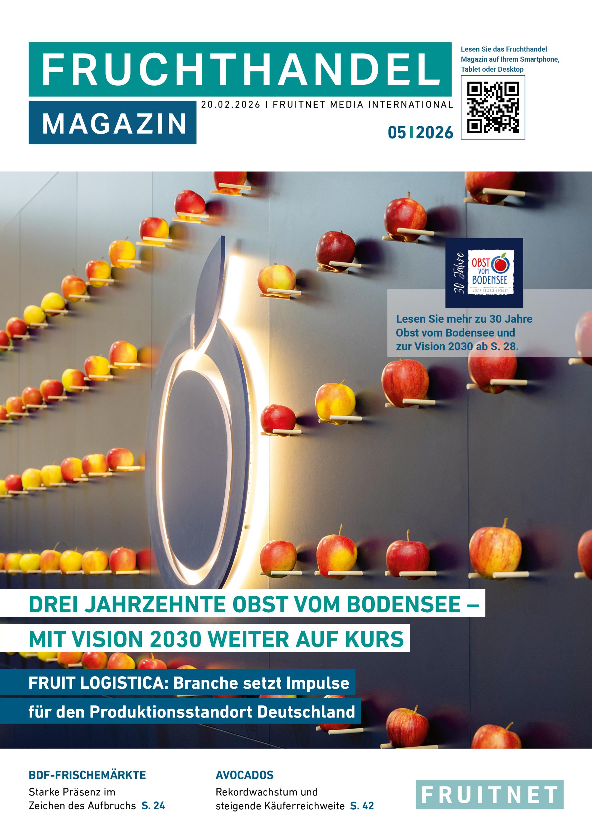 Titelbild der Ausgabe 5/26 des Fruchthandel Magazins