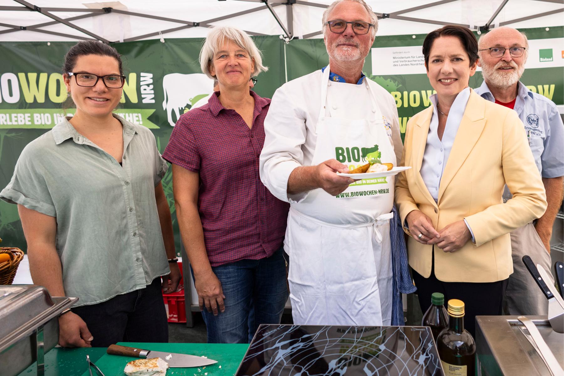 Schaukochen während der BioWochen