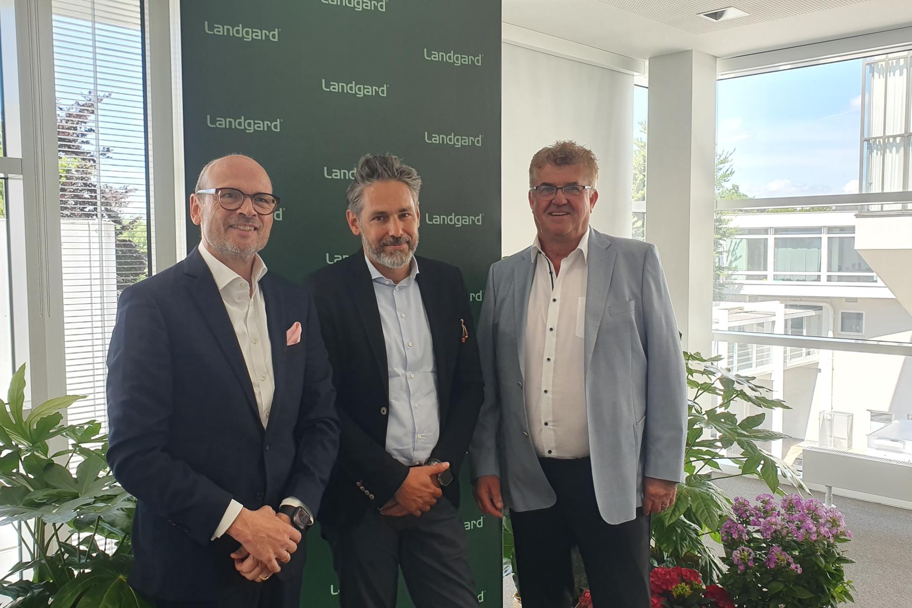 (v.l.) Dr. Gunther Lehleiter, Moritz Krannich und Bert Schmitz