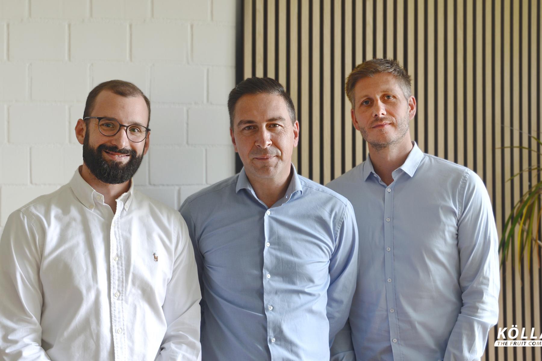 (v.l.) Benedikt Wetterau, Marcus De Luca und Florian Walther
