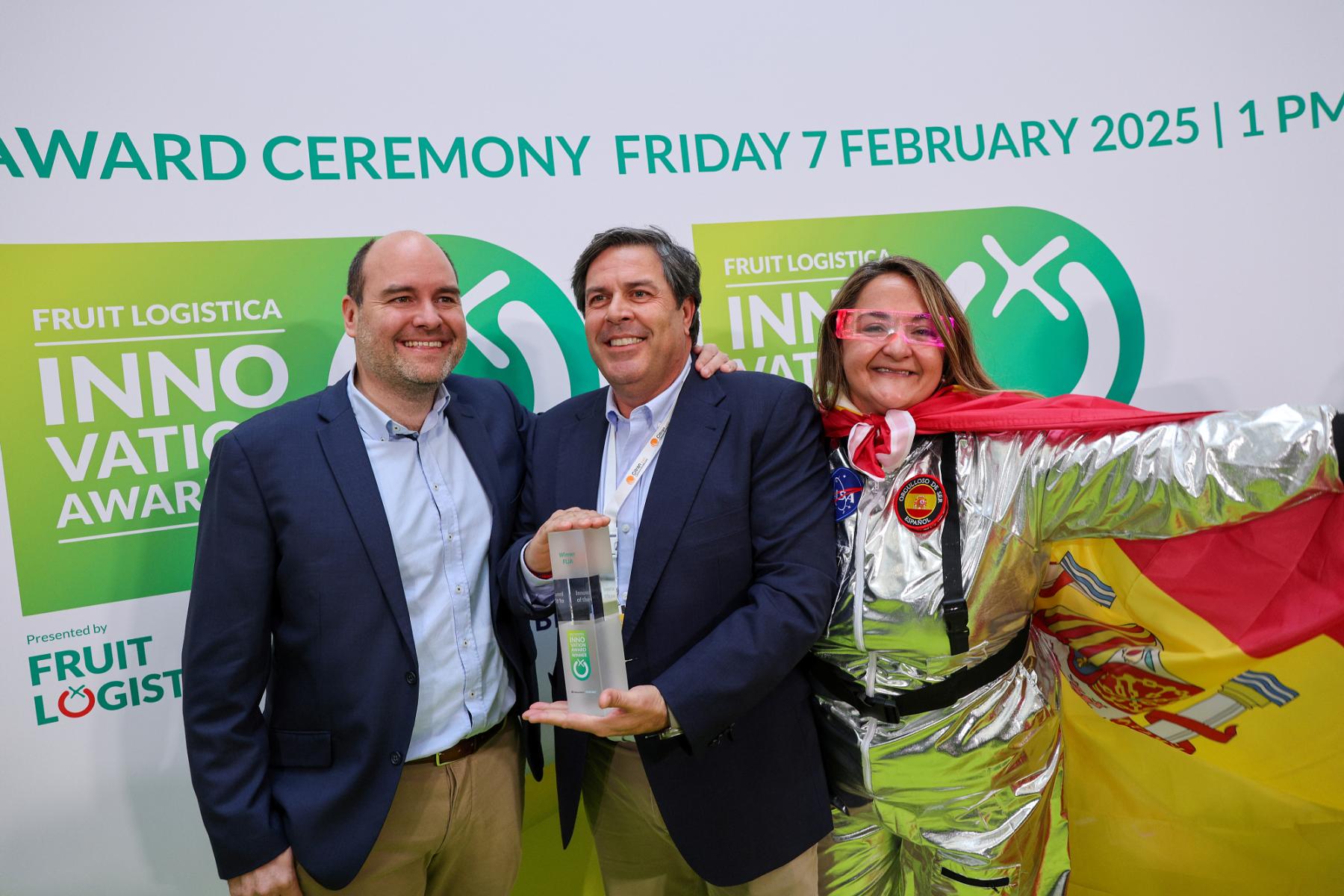 Onix Orange von Amfresh beeindruckte das Fachpublikum auf der FRUIT LOGISTICA 2025 und wurde als Gewinner des FRUIT LOGISTICA Innovation Award 2025 ausgezeichnet.