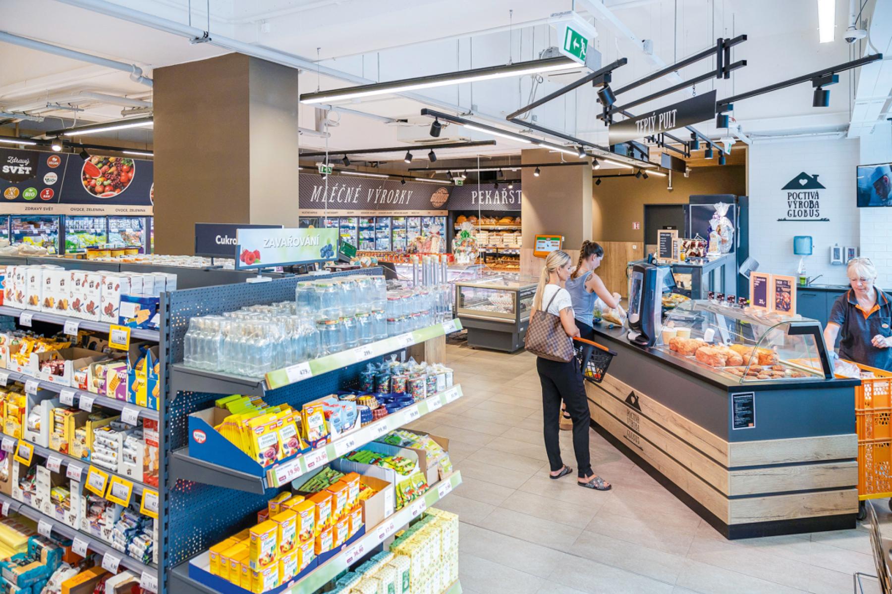 Globus-Markt in Tschechien