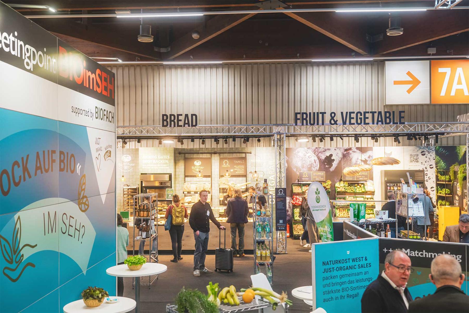 Blick auf den Fruit&Vegetable-Messestand