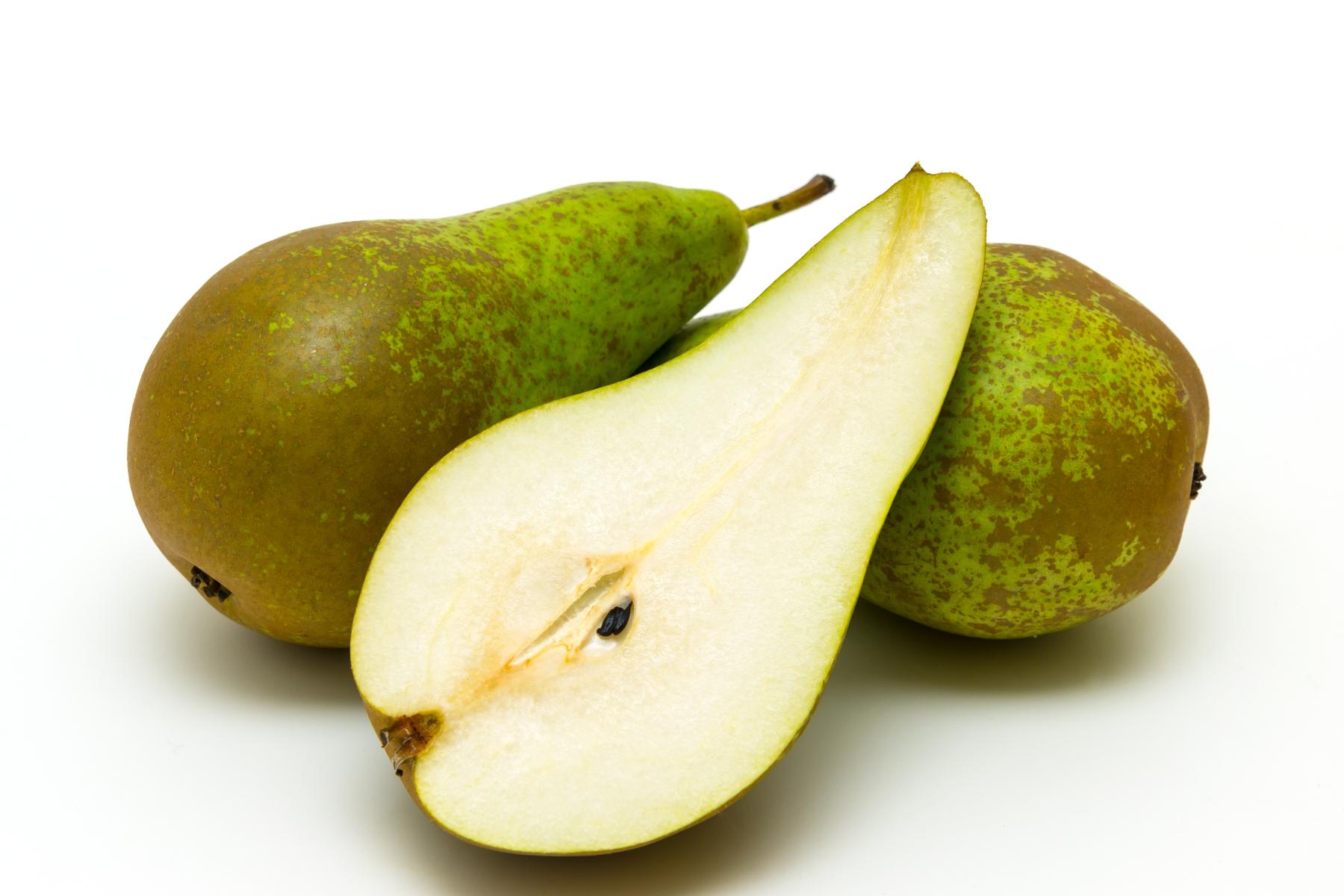 halbe und ganze Birne