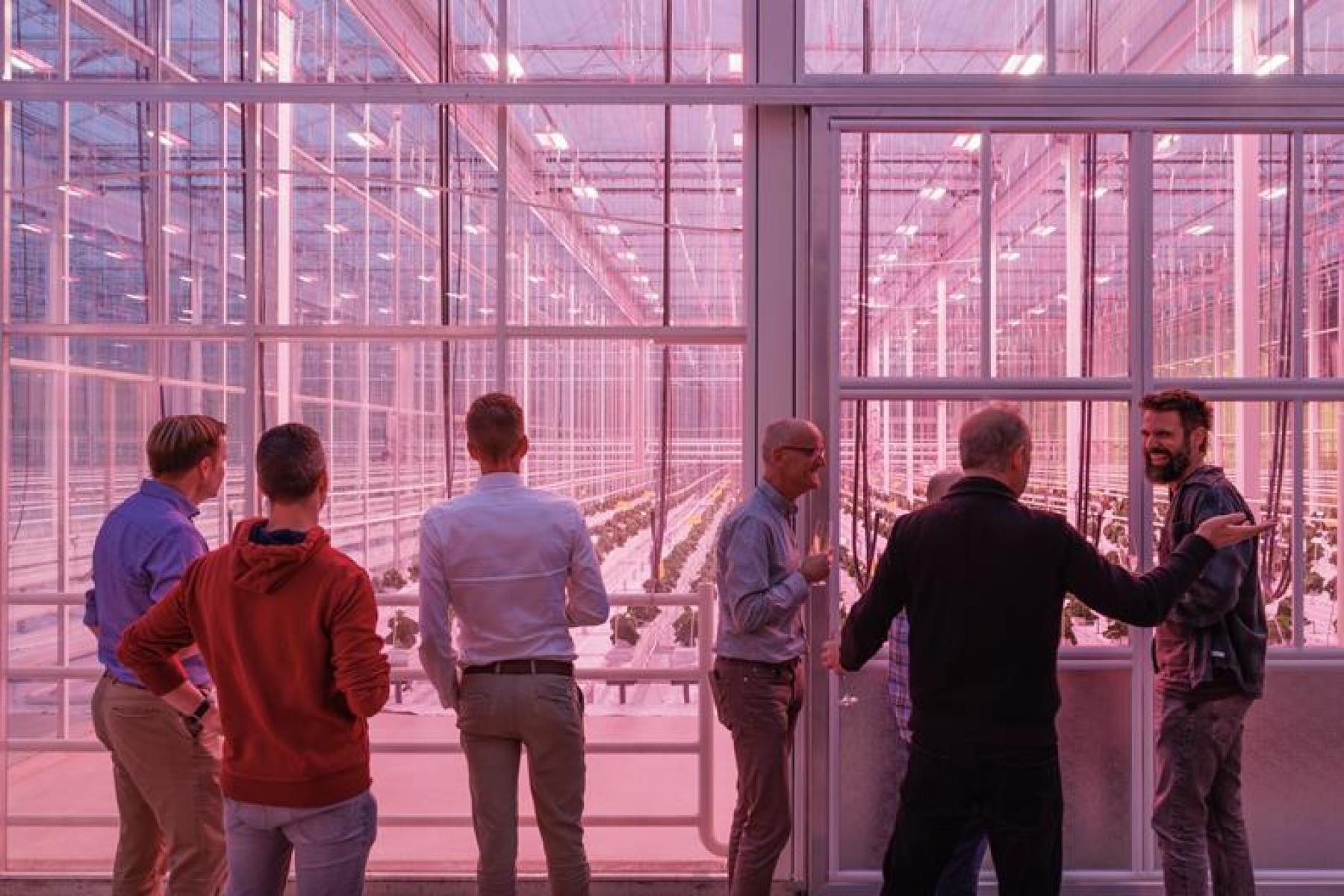 Eröffnung des neuen Gewächshauses