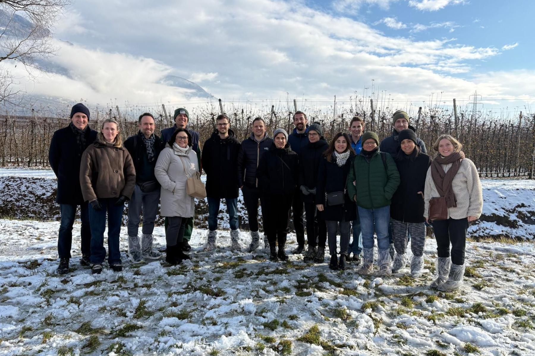 Vertreter von CSO Italy, GLOBALG.A.P. und dem dt. LEH