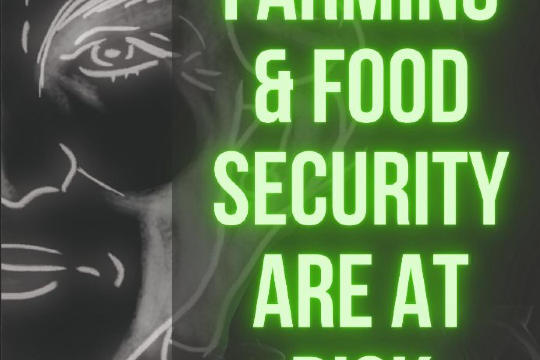 Slogan für die Proteste von Copa Cogeca