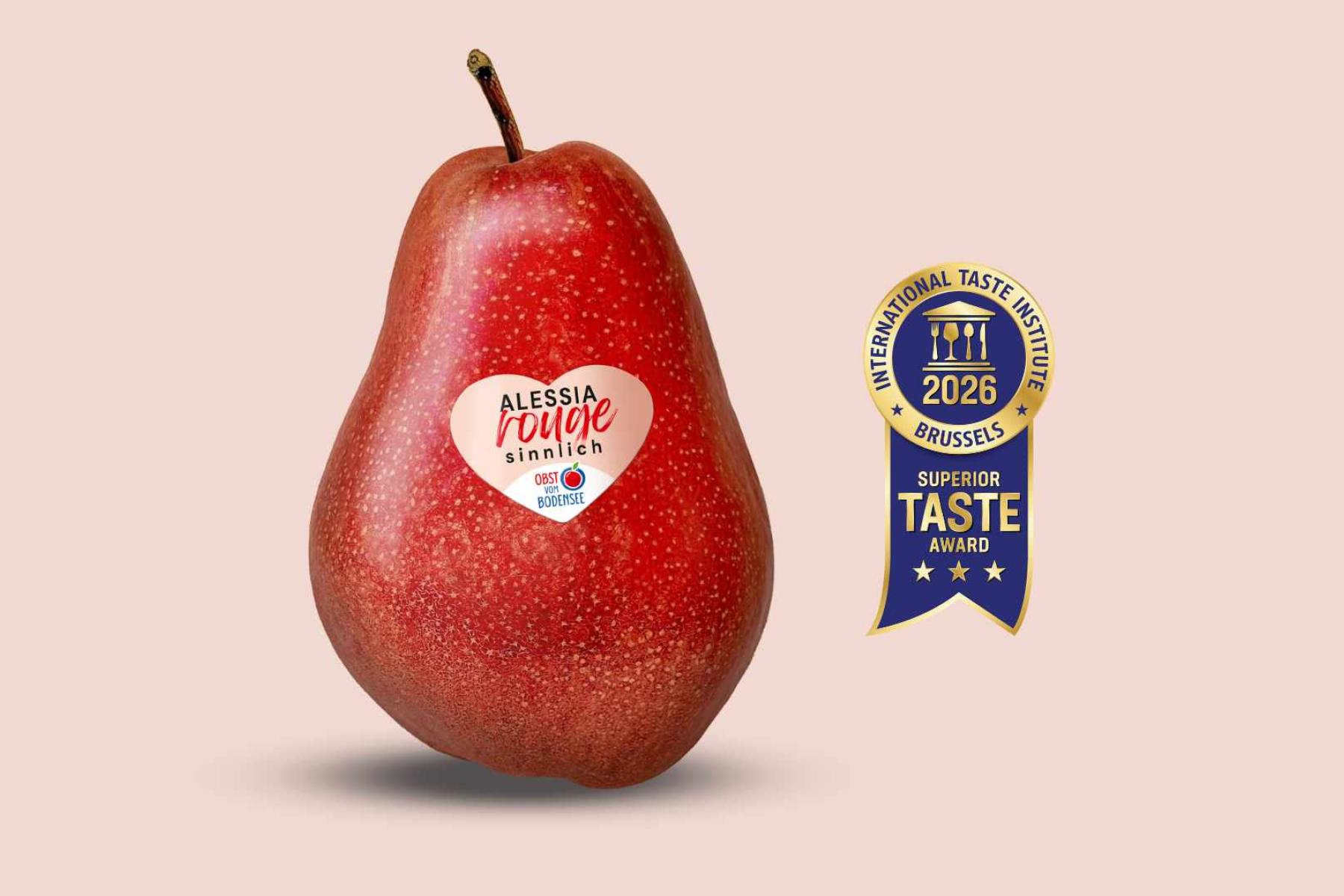 Birne mit Auszeichnung