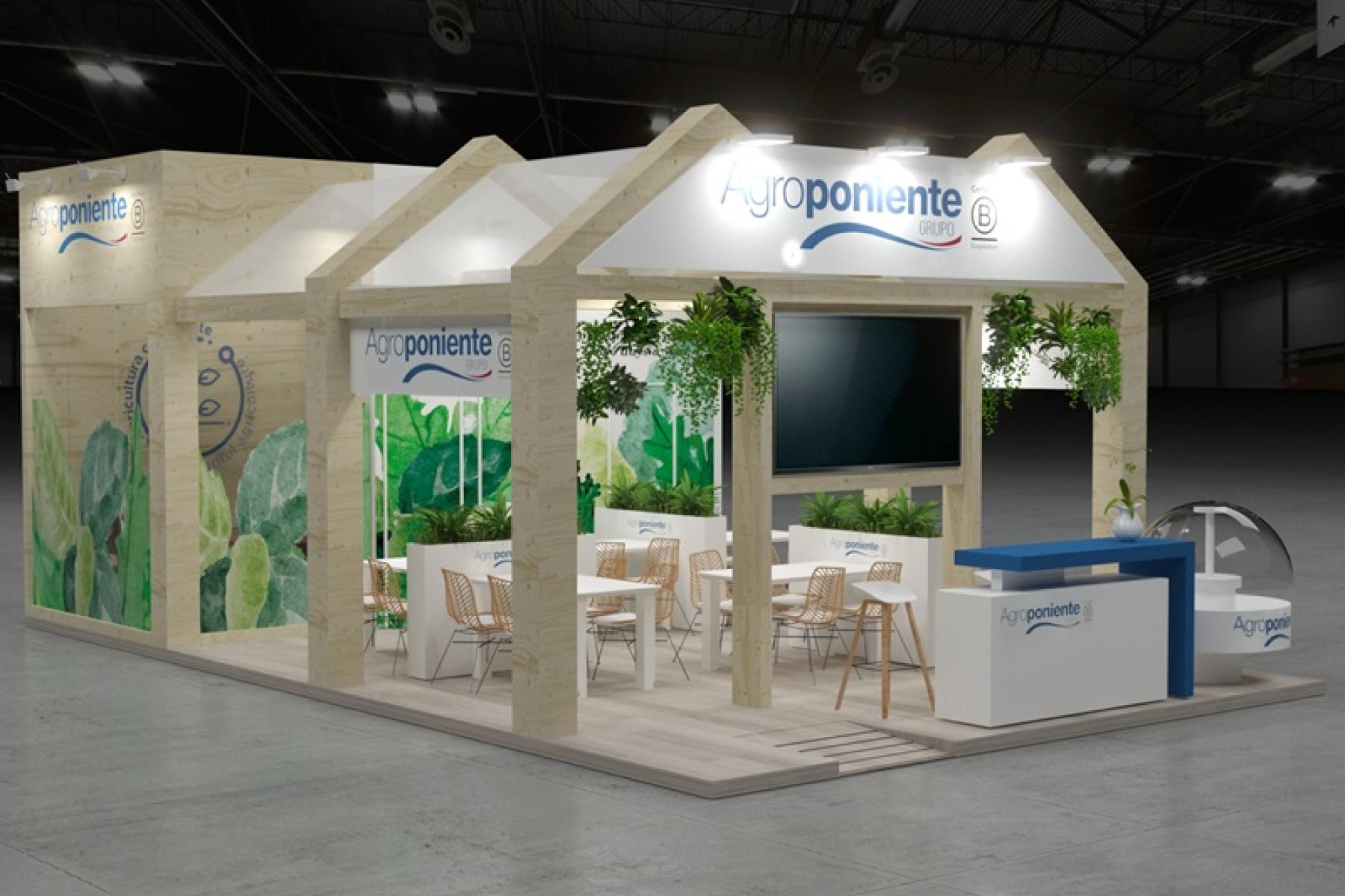 Messestand von Agroponiente