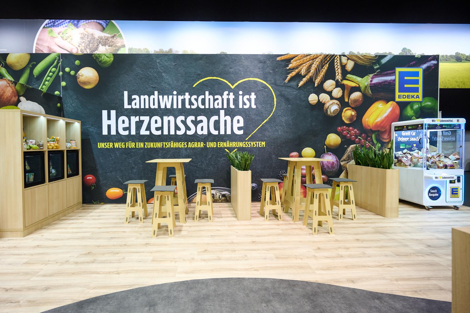 Edeka-Messestand auf der Grünen Woche