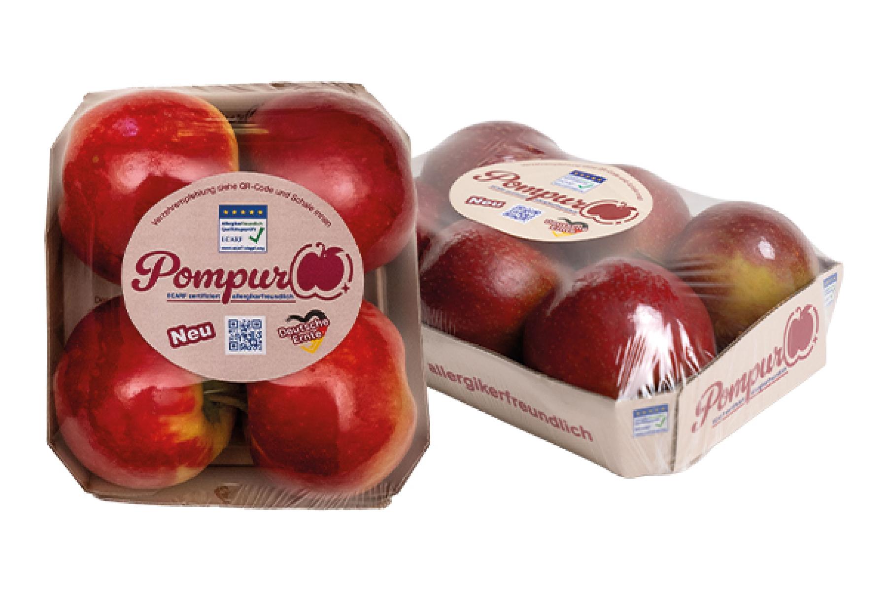 Pompur in Verpackung