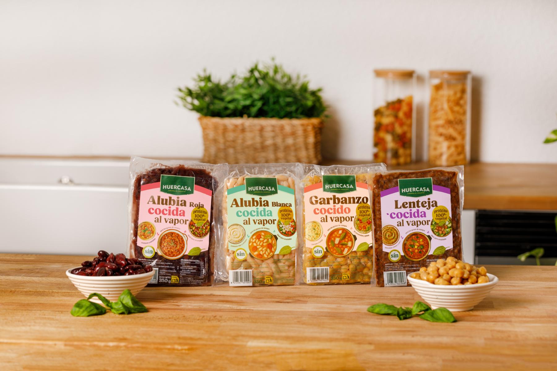 vakuumierte Maispakete