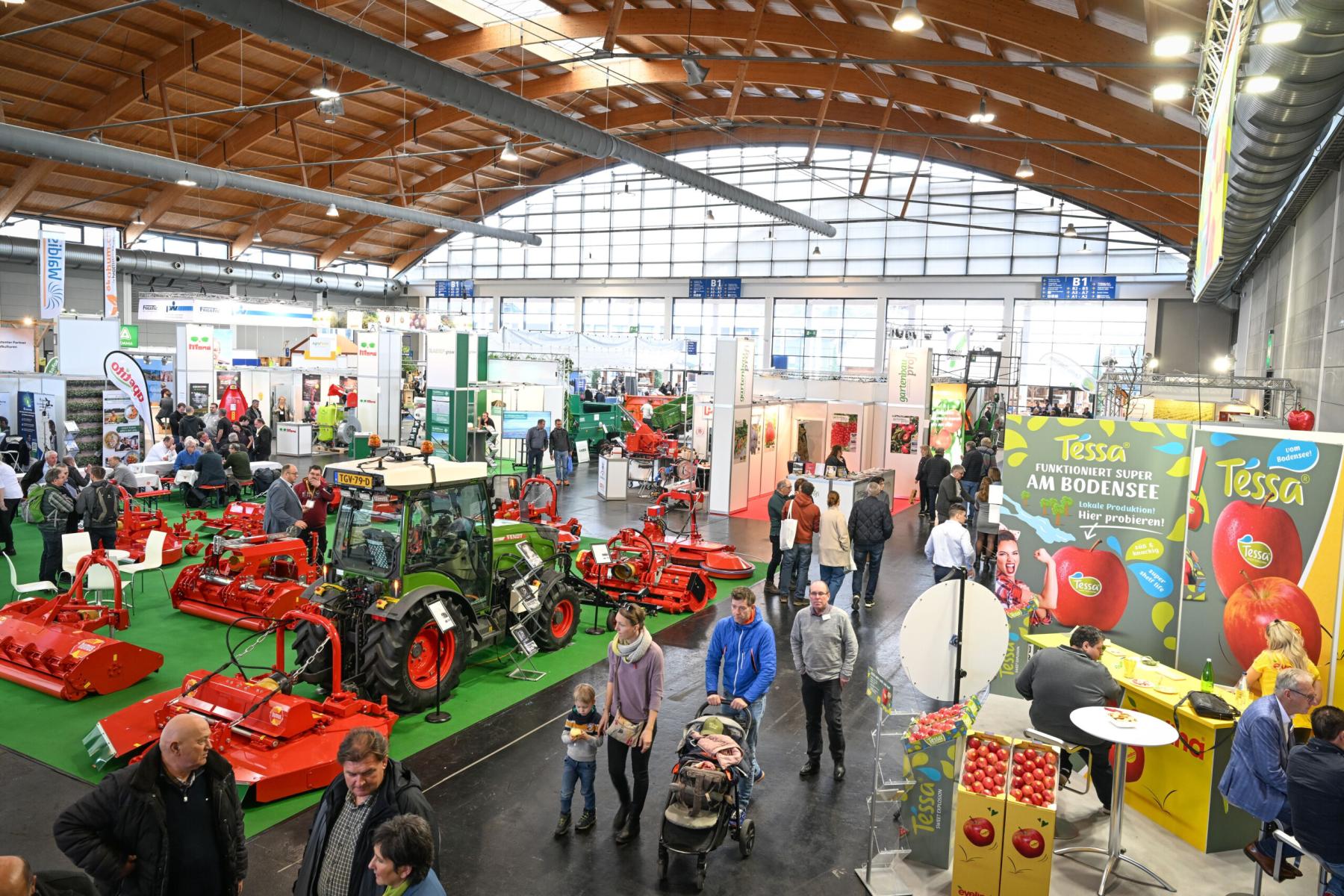 Halle auf der Fruchtwelt Bodensee