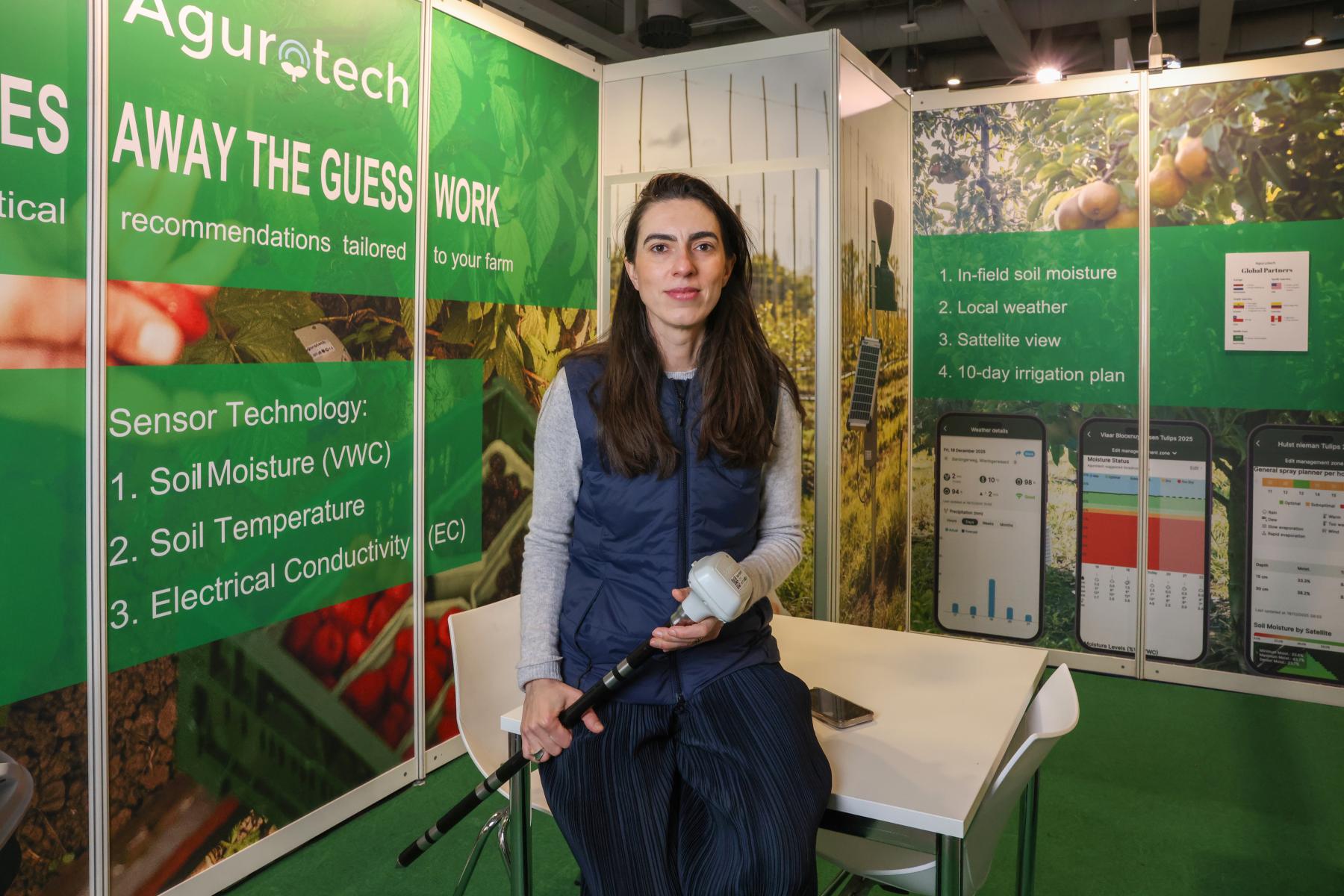 Lilia Planjyan auf der Fruit Logistica 2026 in Berlin.