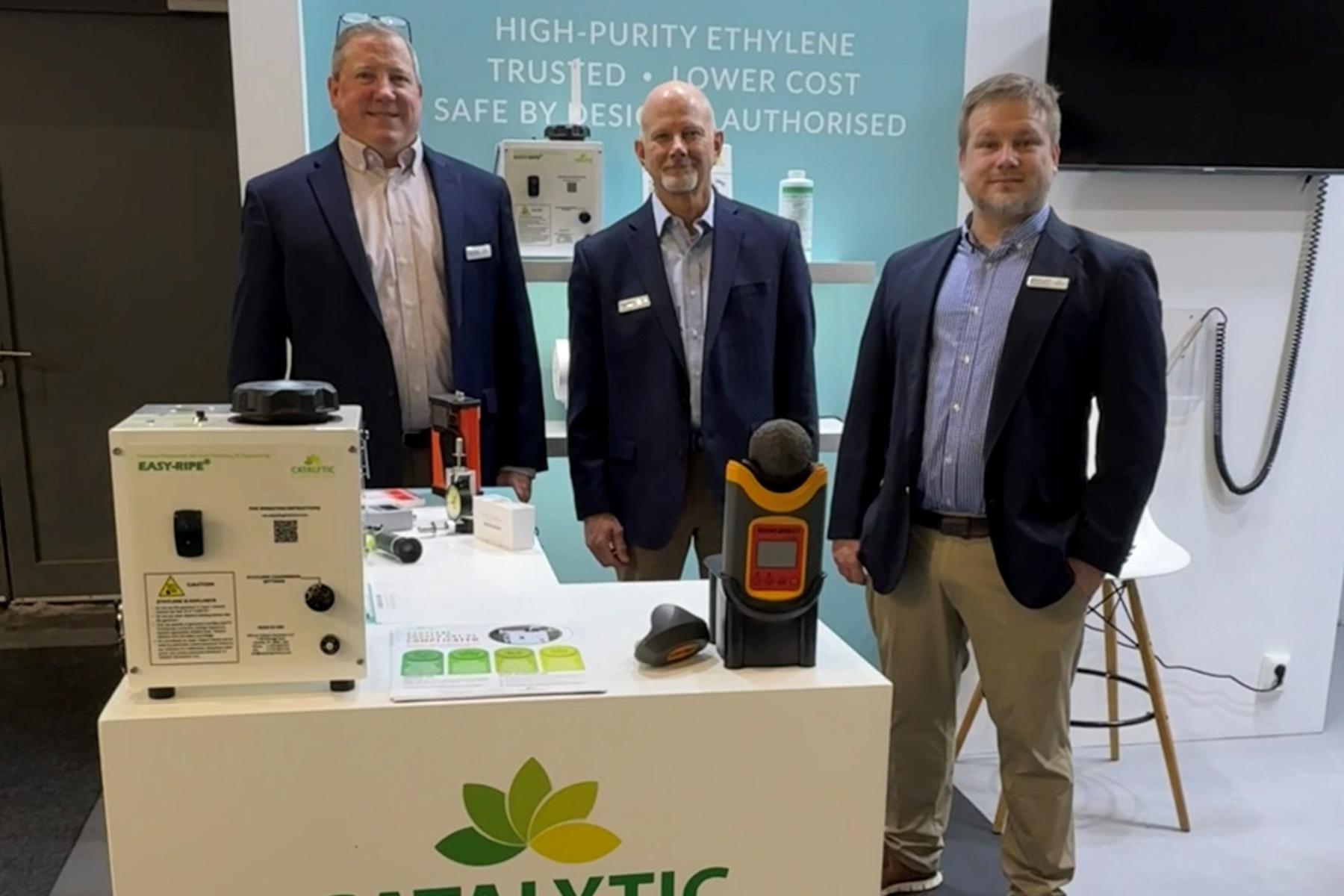 Catalytic Generators auf der Fruit Logistica - Steve Page, Greg Akins, Michael Landry