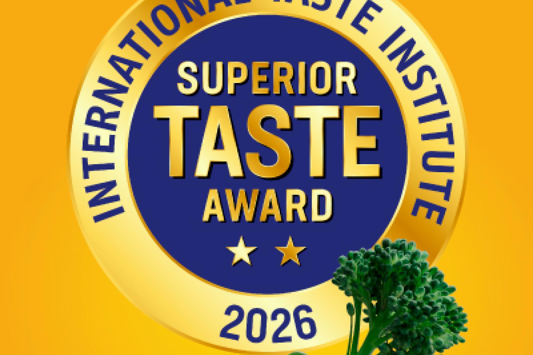 Auszeichnung Superior Taste von Bimi Brokkoli