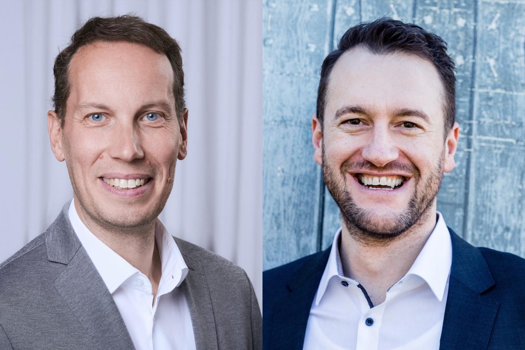 Die Caterer Markus Grube und Stefan Lehmann (r.)