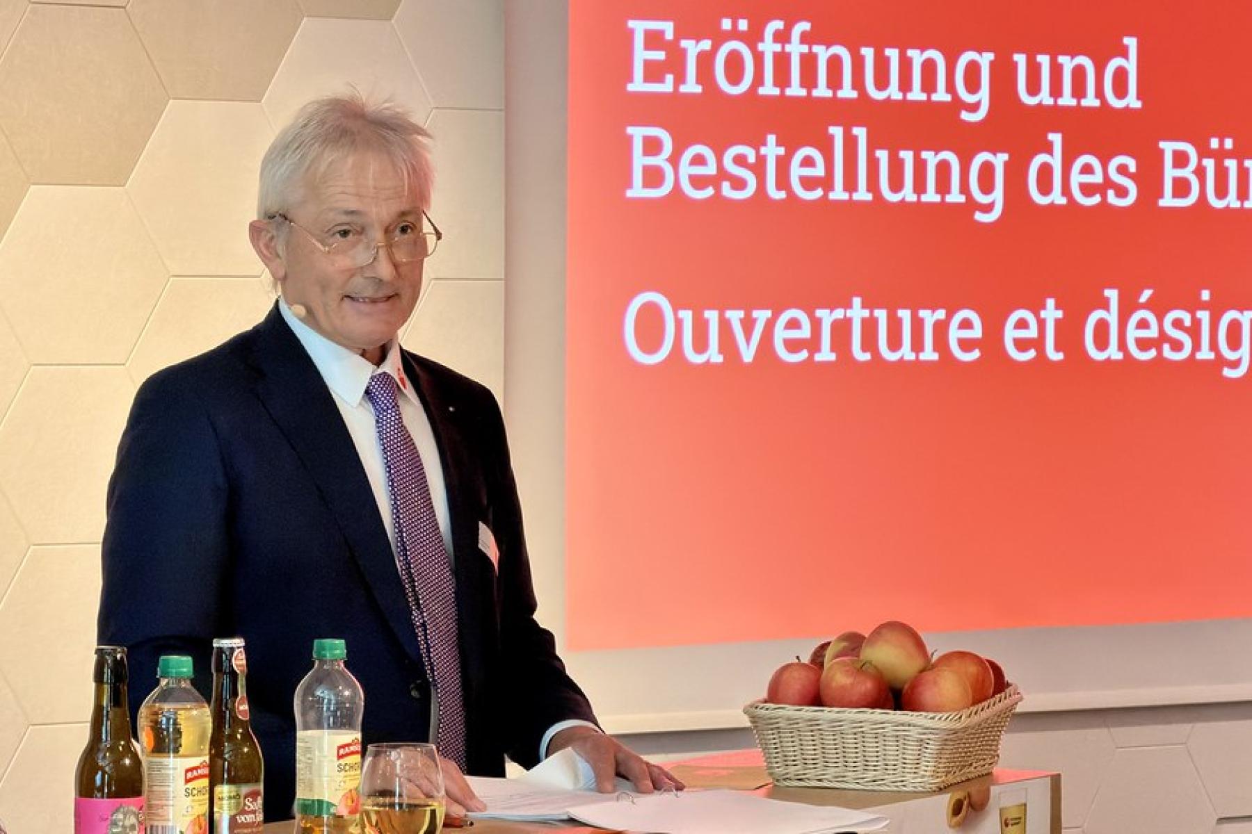 SOV-Präsident Jürg Hess 