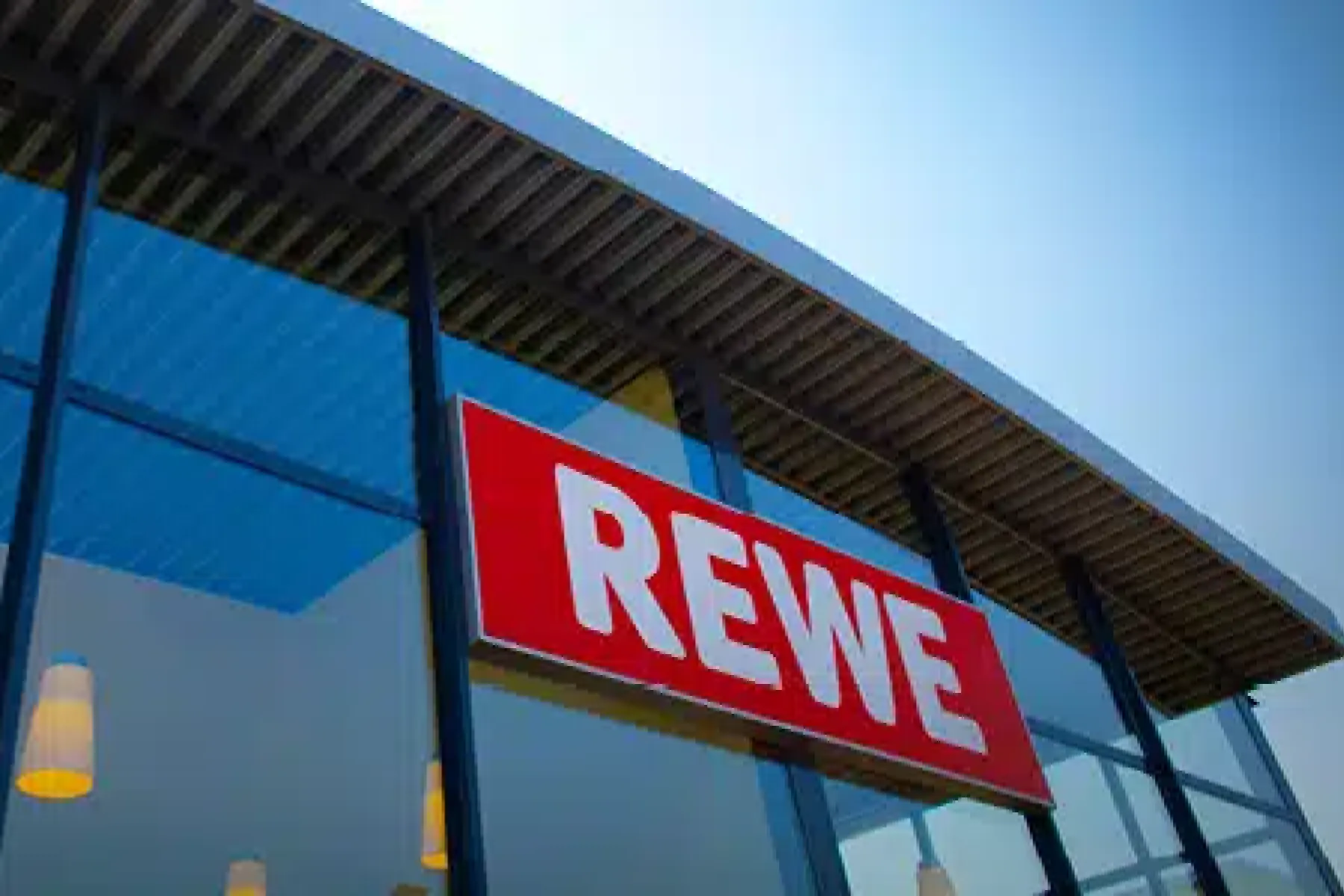 Rewe Markt Außenansicht