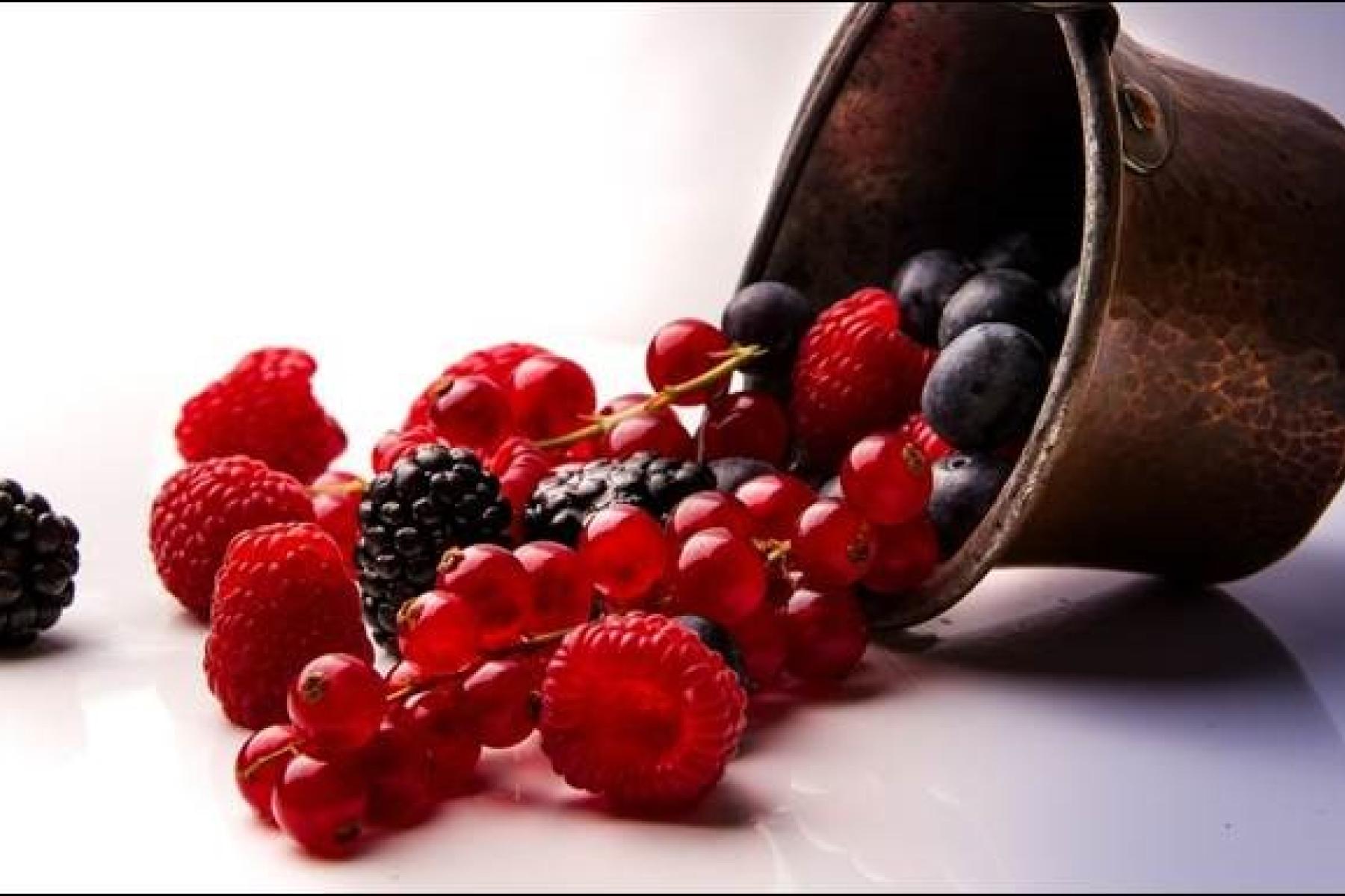 diverse Beerenfrüchte
