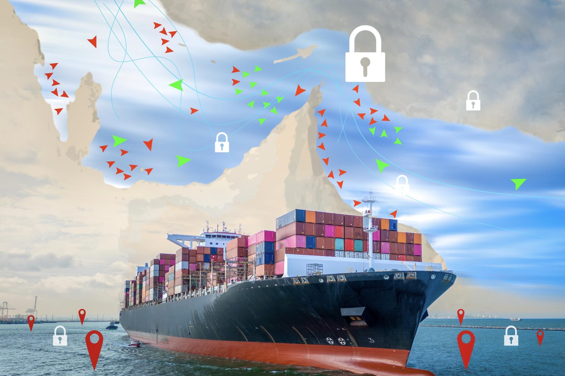 Schiffsblockaden im Mittleren Oste angezeigt