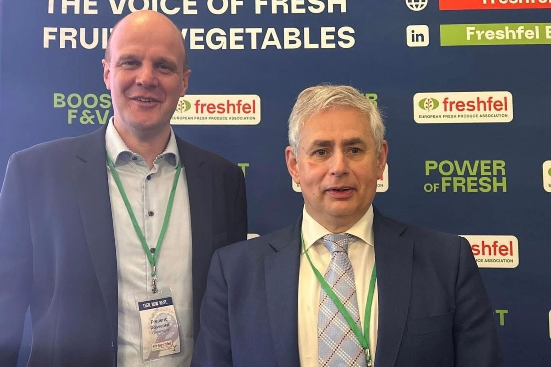 Frédéric Rosseneur (l.) und Philippe Binard