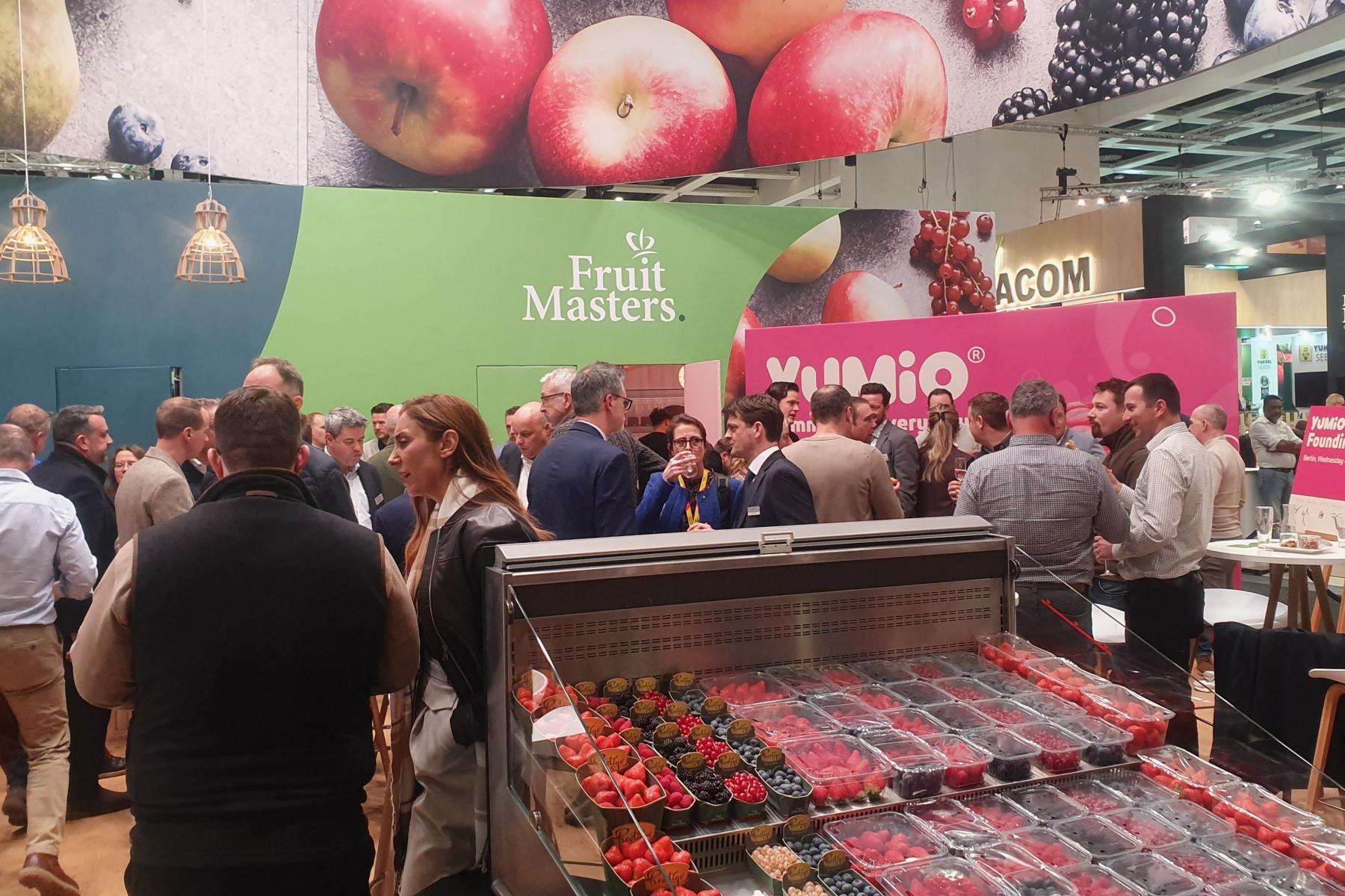 Messestand von FruitMasters