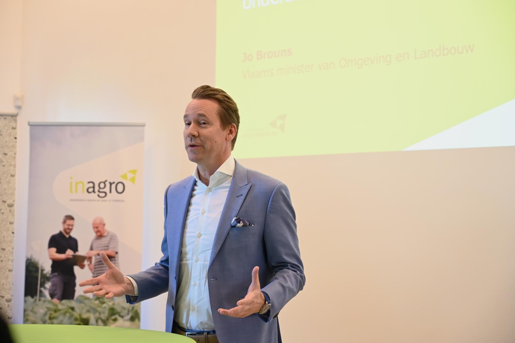 Flanderns Landwirtschaftsminister Jo Brouns 