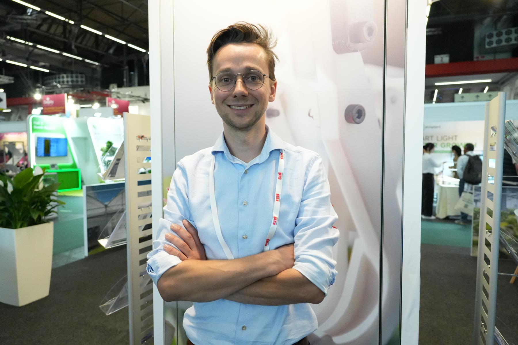 Stef Maree, Programme Manager Autonomous Cultivation von Wageningen University & Research (WUR)