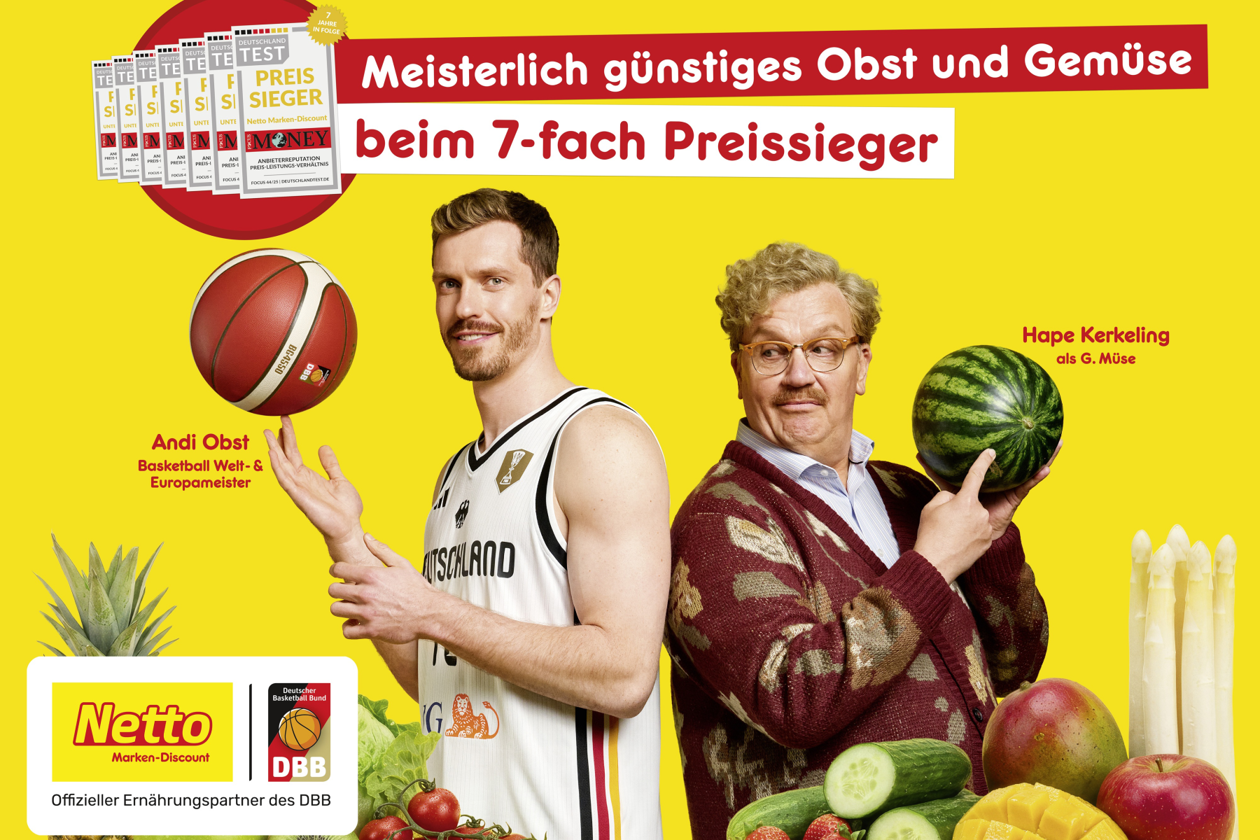 Werbekampagnen-Bild Adreas Obst und Gerd Müse