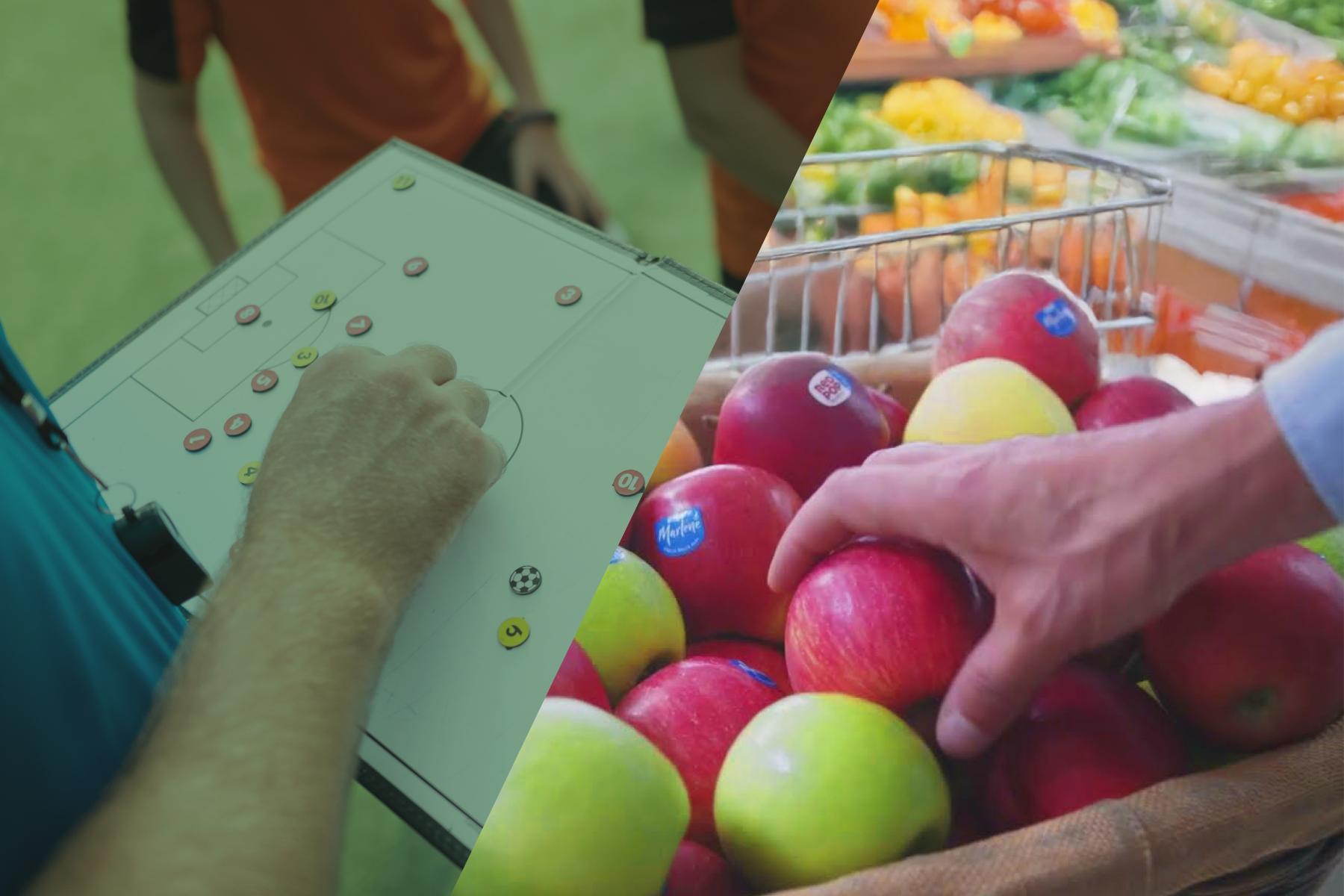 VOG Analogie - Fußball, Äpfel und die "Sommerelf"