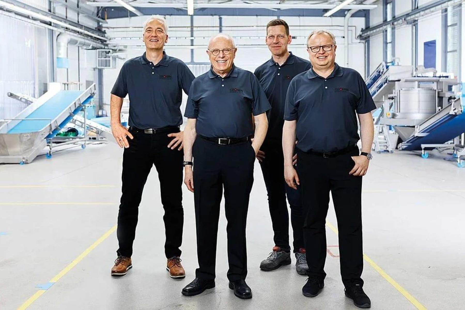 Das vierköpfige Management von KRONEN