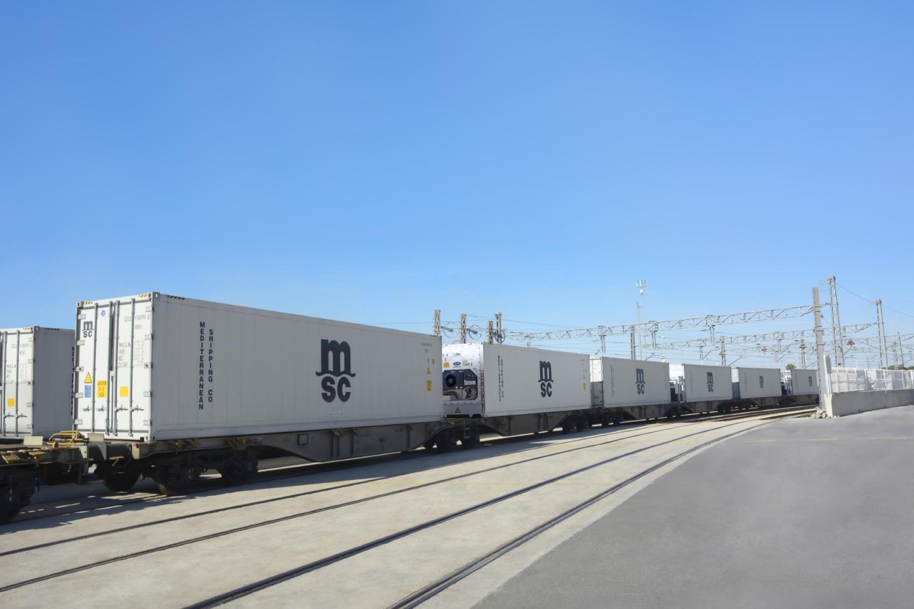Container im Hafen