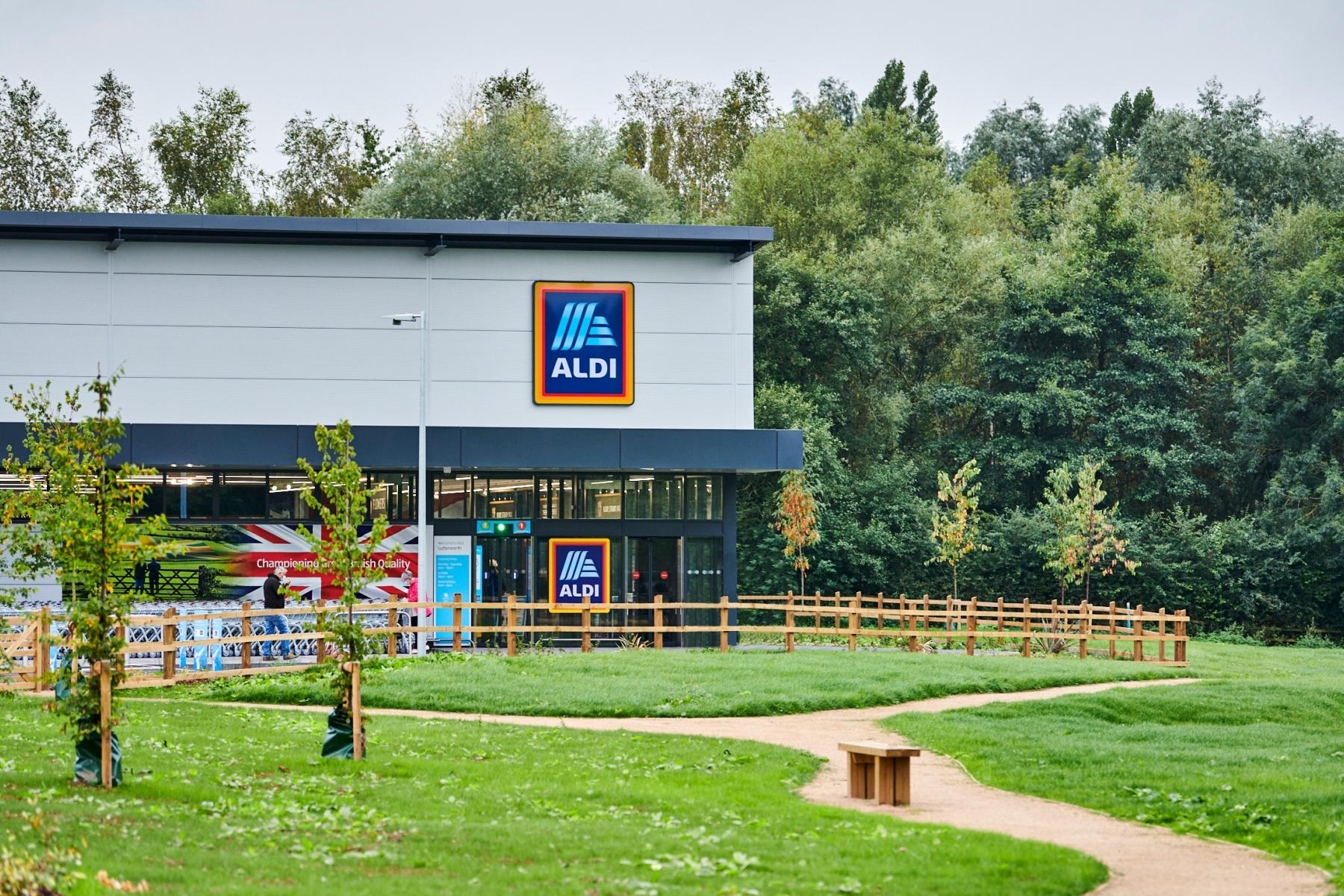 Außenansicht Aldi-Filiale