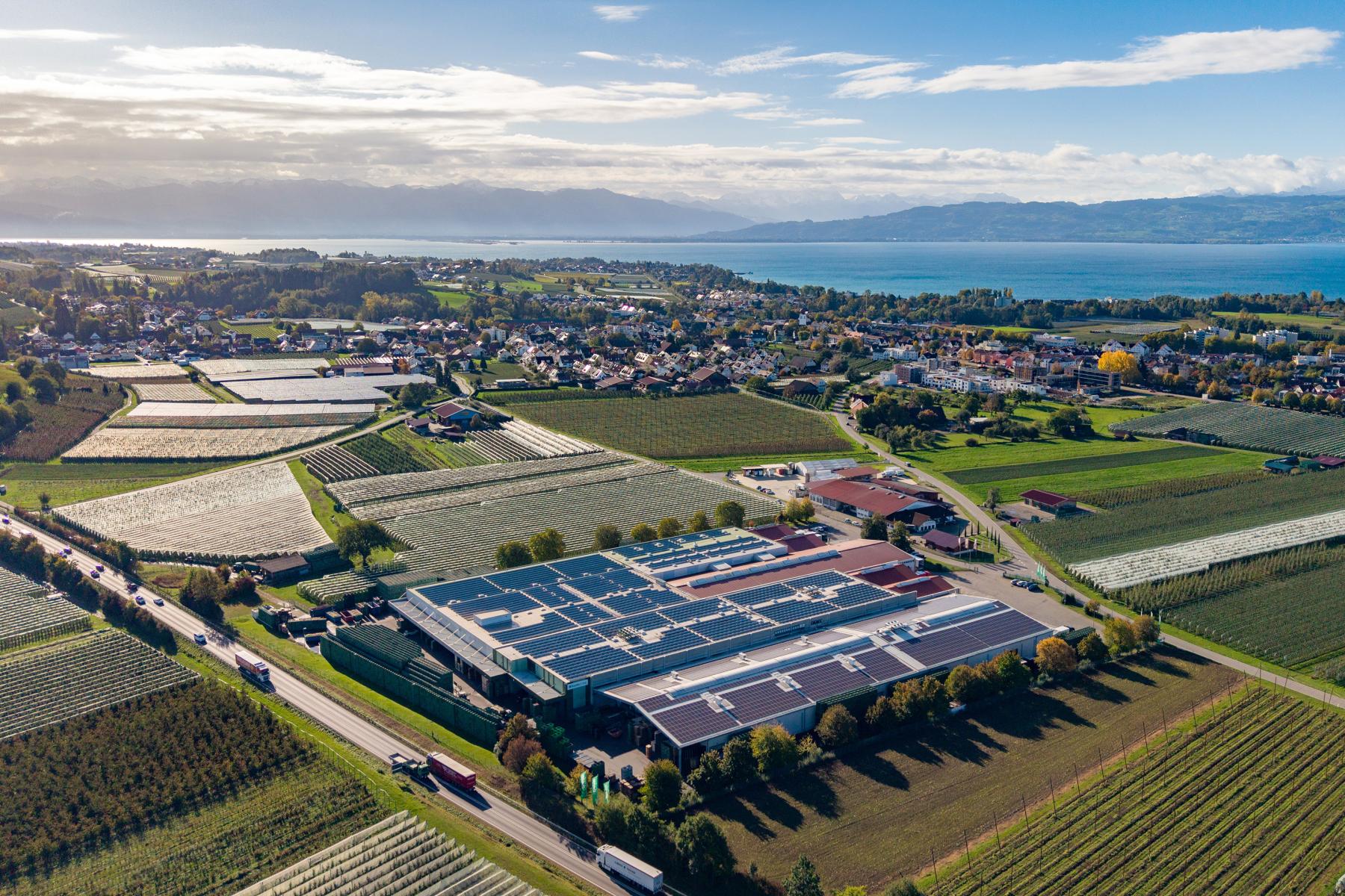 Solaranlage auf Gebäude
