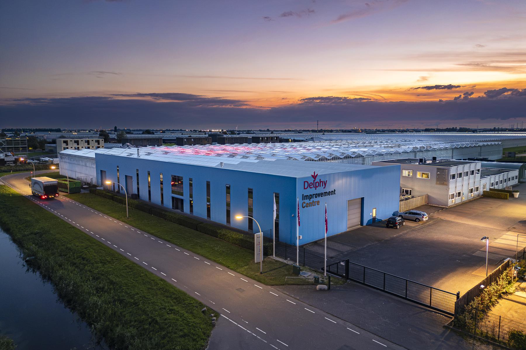 Außenansicht des Delphy Improvement Center