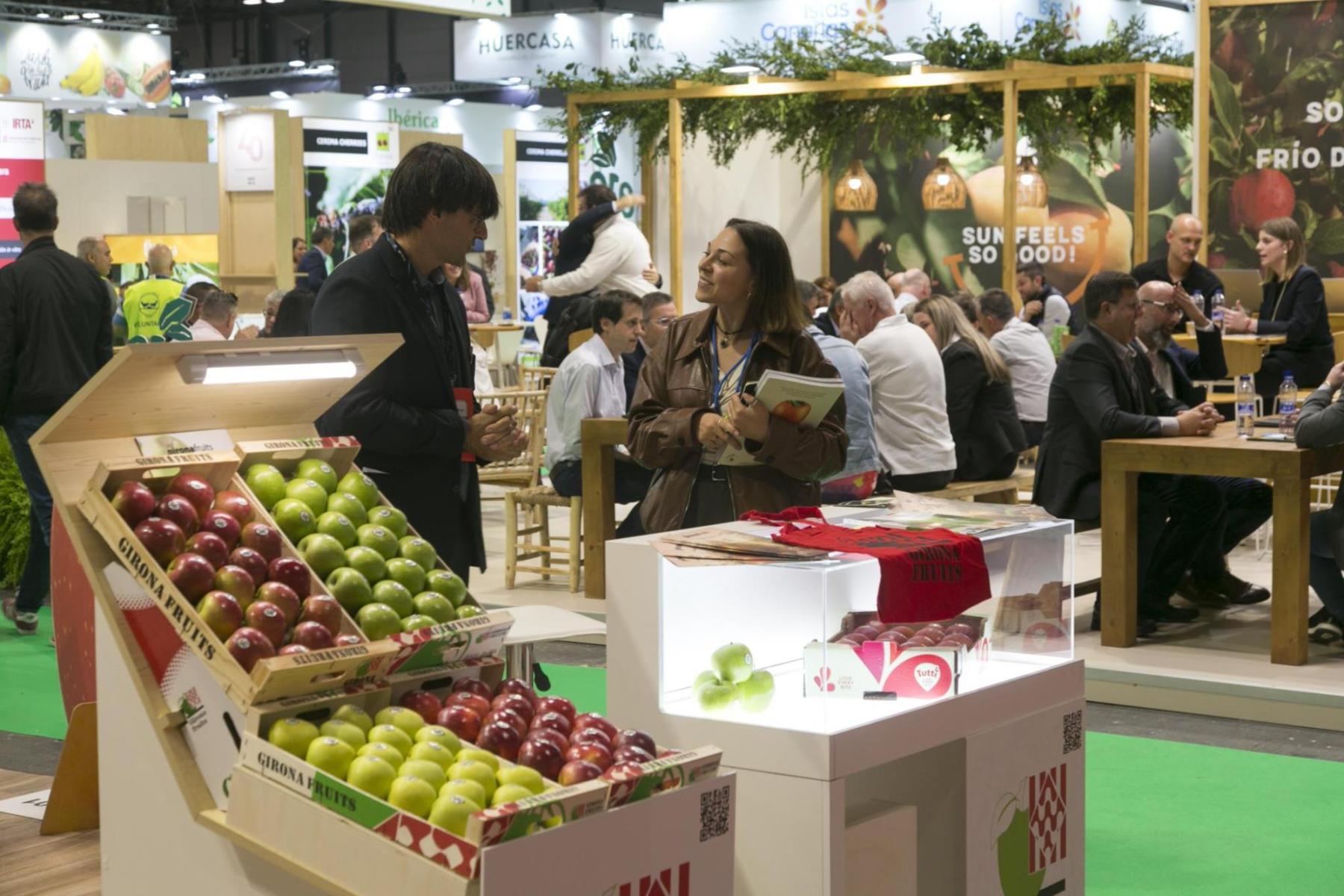 Gesprächssituation auf der Fruit Attraction