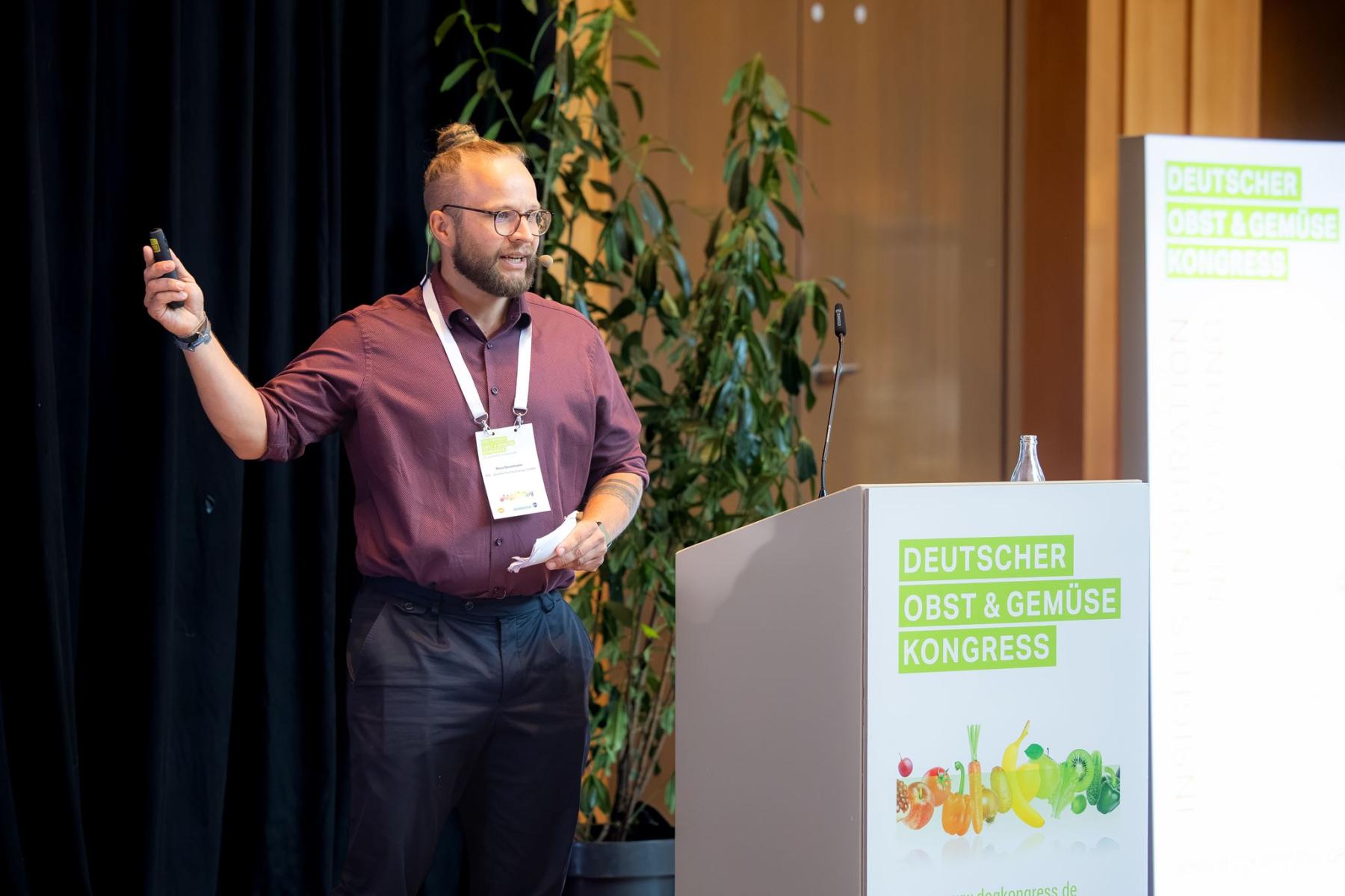 Nico Oesemann beim Deutschen Obst & Gemüse Kongress 2026
