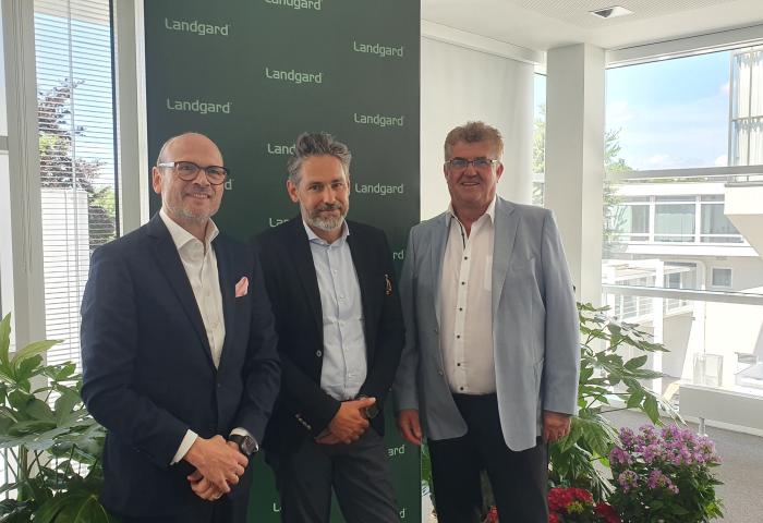 (v.l.) Dr. Gunther Lehleiter, Moritz Krannich und Bert Schmitz