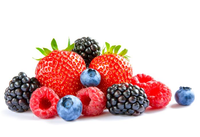 verschiedene Beeren