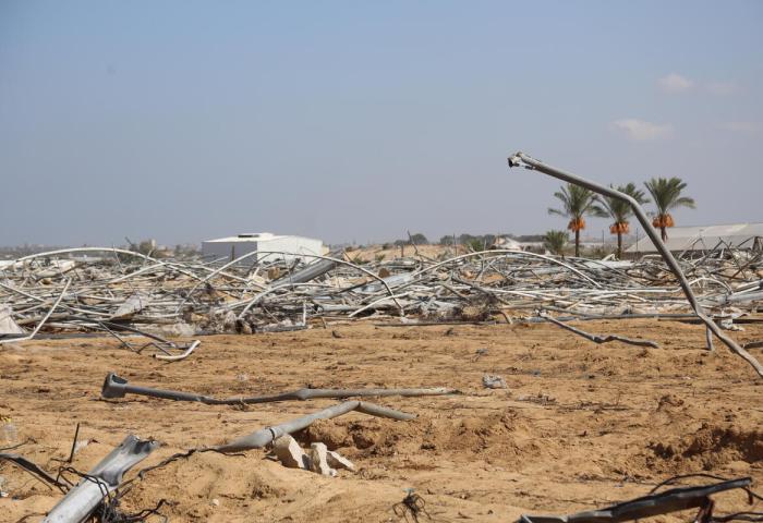 Bild der Zerstörung im Gaza-Streifen