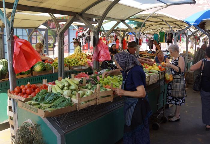 Markt in Rumänien