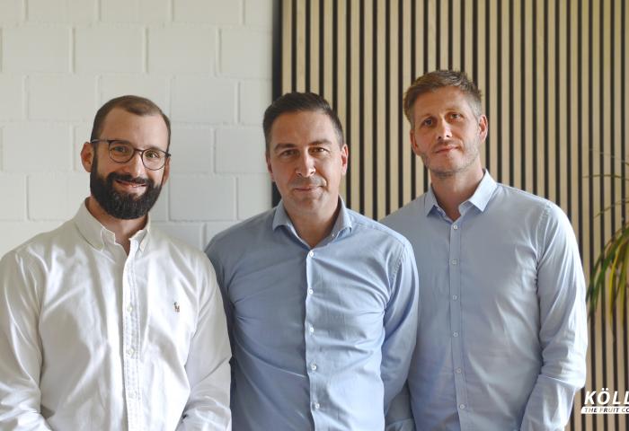 (v.l.) Benedikt Wetterau, Marcus De Luca und Florian Walther