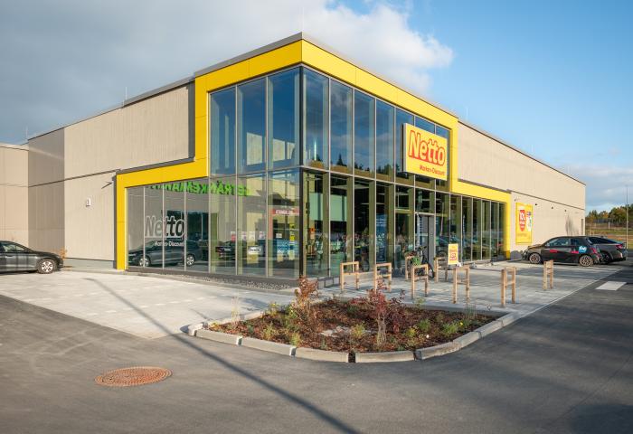 Filiale in Holzbauweise
