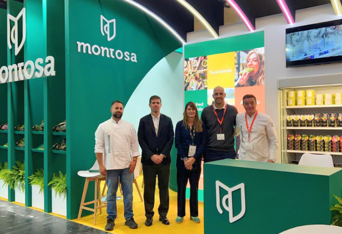 Team auf dem Stand auf der Anuga