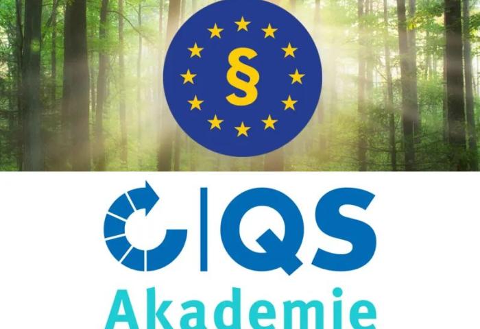 Logo der QS Akademie mit Paragrafen-Logo