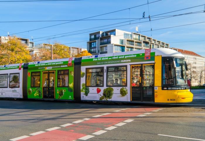 Brokkoli-Bahn in Berlin