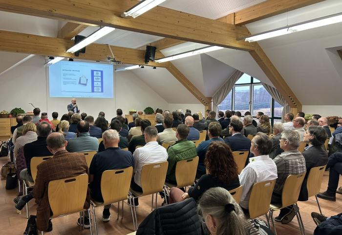 Teilnehmer der Bundesgemüsebautagung in Niederösterreich