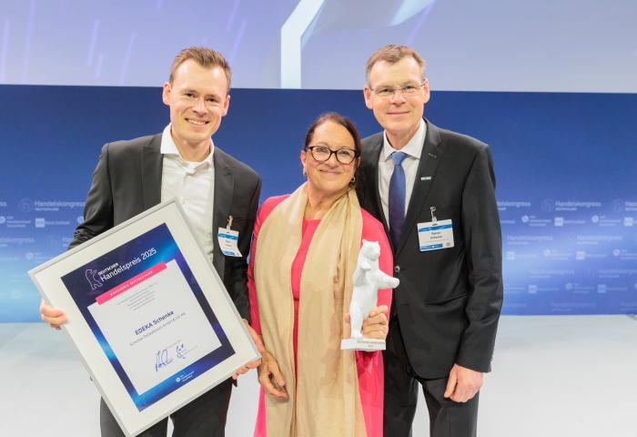 Robin Schenke, Jeannette Hölscher-Schenke, Reiner Schenke (v.l.)