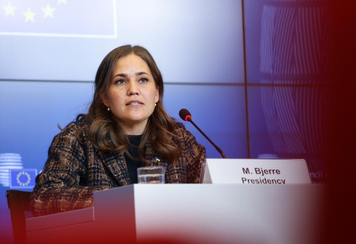 Marie Bjerre, dänische Ministerin für Europäische Angelegenheiten